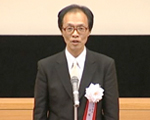 閉式の辞｜薬学部長　平塚　明