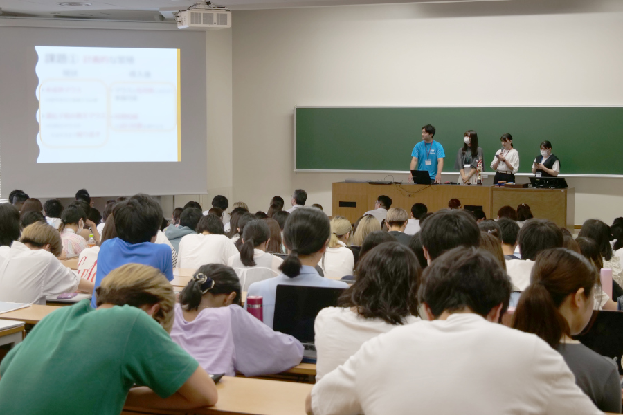 生命科学部のPBL（2024年度）｜1年生が企業や行政の課題解決に挑戦