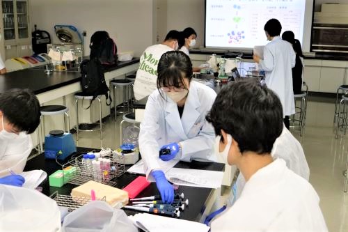 生命科学部：夏休み研究実習が開催されました